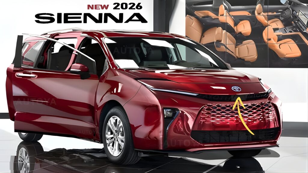 Toyota Sienna 2026