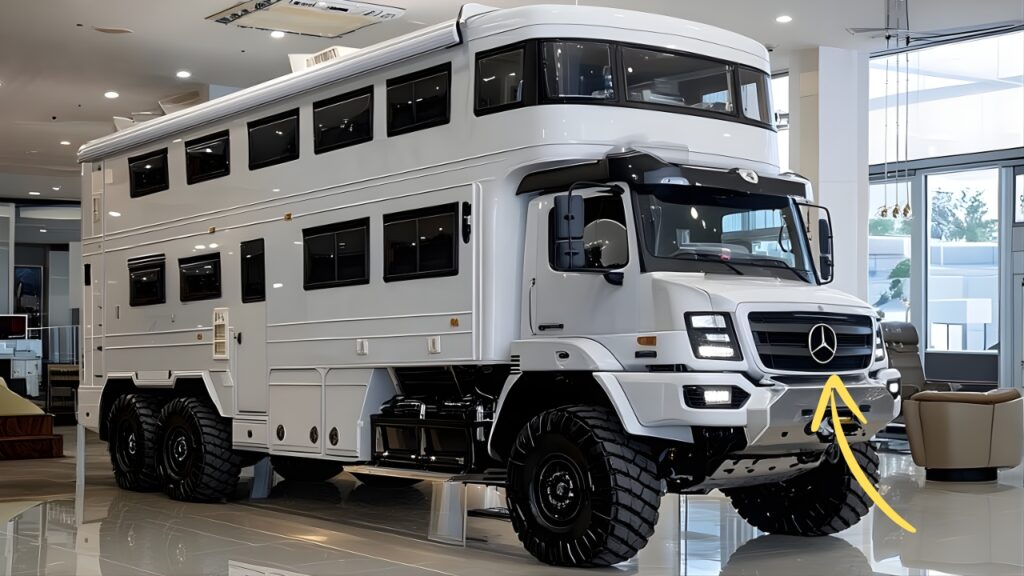 Mercedes Zetros Double Decker 6×6 Motorhome