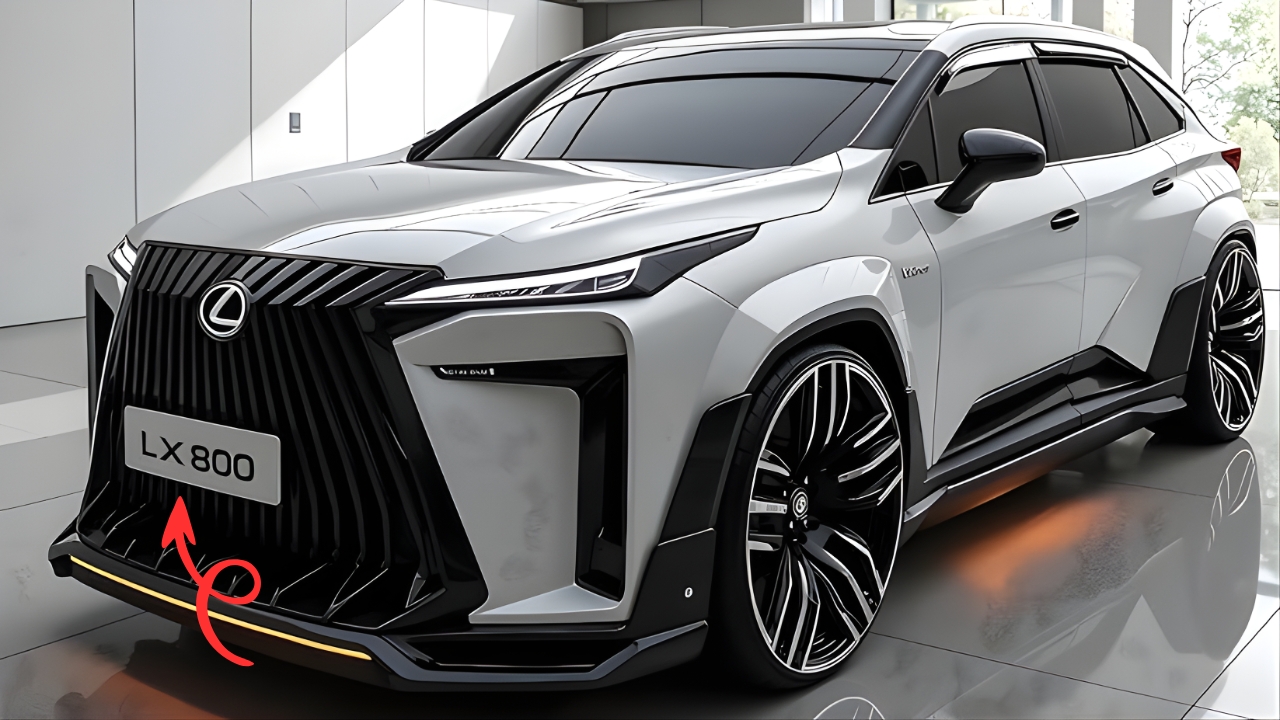 New Lexus LX 800 2026
